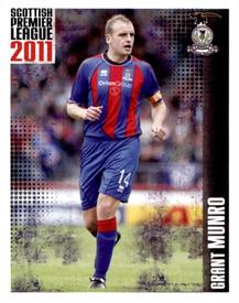2011 Panini Scottish Premier League Stickers #276 Grant Munro Front