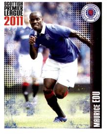 2011 Panini Scottish Premier League Stickers #404 Maurice Edu Front