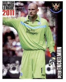 2011 Panini Scottish Premier League Stickers #441 Peter Enckelman Front