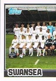 2012-13 Topps Premier League 2013 #276 Swansea Team Photo Front