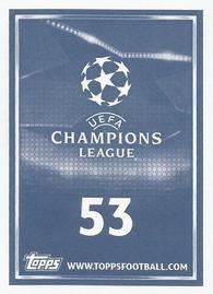 2015-16 Topps UEFA Champions League Stickers #53 Serhiy Kryvtsov Back