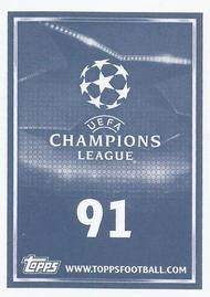 2015-16 Topps UEFA Champions League Stickers #91 Santiago Arias Back