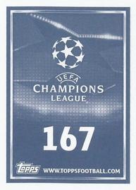 2015-16 Topps UEFA Champions League Stickers #167 Andreas Samaris Back