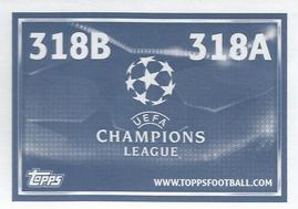 2015-16 Topps UEFA Champions League Stickers #318 Marc Bartra / Thomas Vermaelen Back