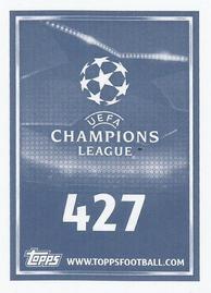 2015-16 Topps UEFA Champions League Stickers #427 Jeremy Taravel Back