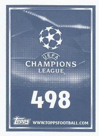 2015-16 Topps UEFA Champions League Stickers #498 Tal Ben Haim Back