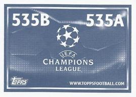 2015-16 Topps UEFA Champions League Stickers #535 Aleksandr Ryazantsev / Artur Yusupov Back
