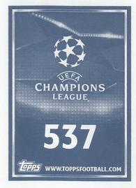 2015-16 Topps UEFA Champions League Stickers #537 Matz Sels Back