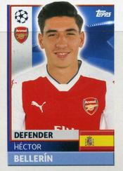 2016-17 Topps UEFA Champions League Stickers #ARL5 Hèctor Bellerin Front