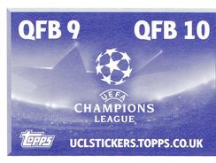2016-17 Topps UEFA Champions League Stickers #QFB10 Tom Rogić Back