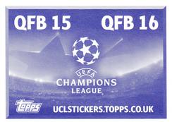 2016-17 Topps UEFA Champions League Stickers #QFB16 Leigh Griffiths Back