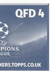 2016-17 Topps UEFA Champions League Stickers #QFD4 Peter Ankersen Back