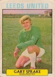1971-72 A&BC Gum English Footballers (Purple Backs) #4 Gary Sprake Front