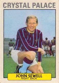 1971-72 A&BC Gum English Footballers (Purple Backs) #69 John Sewell Front