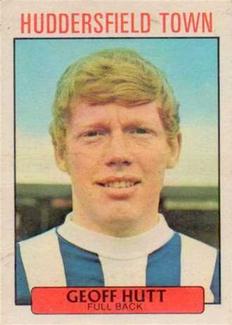 1971-72 A&BC Gum English Footballers (Purple Backs) #148 Geoff Hutt Front
