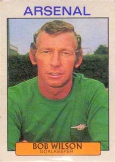 1971-72 A&BC Gum English Footballers (Purple Backs) #181 Bob Wilson Front