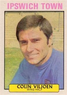1971-72 A&BC Gum English Footballers (Purple Backs) #236 Colin Viljeon Front