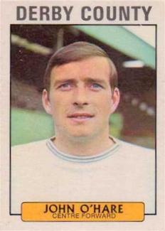 1971-72 A&BC Gum English Footballers (Purple Backs) #242 John O'Hare Front