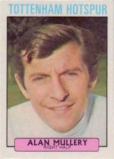 1971-72 A&BC Gum English Footballers (Purple Backs) #259 Alan Mullery Front