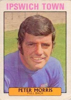 1971-72 A&BC Gum English Footballers (Purple Backs) #261 Peter Morris Front