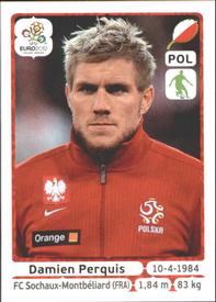 2012 Panini UEFA Euro 2012 Stickers #58 Damien Perquis Front