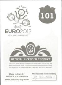 2012 Panini UEFA Euro 2012 Stickers #101 Dimitris Salpingidis Back
