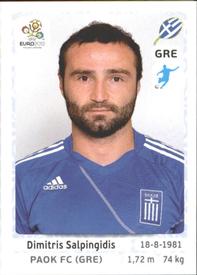 2012 Panini UEFA Euro 2012 Stickers #101 Dimitris Salpingidis Front