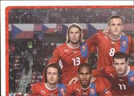 2012 Panini UEFA Euro 2012 Stickers #138 Team - Czech Republic Front