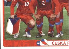2012 Panini UEFA Euro 2012 Stickers #140 Team - Czech Republic Front