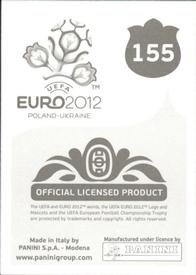 2012 Panini UEFA Euro 2012 Stickers #155 Tomáš Rosický Back