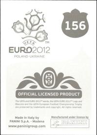 2012 Panini UEFA Euro 2012 Stickers #156 Kamil Vacek Back