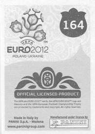 2012 Panini UEFA Euro 2012 Stickers #164 Tomáš Rosický Back