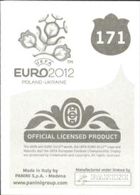 2012 Panini UEFA Euro 2012 Stickers #171 Maarten Stekelenburg Back