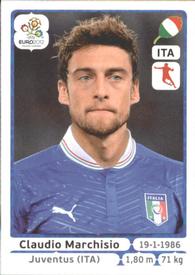 2012 Panini UEFA Euro 2012 Stickers #327 Claudio Marchisio Front