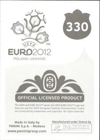 2012 Panini UEFA Euro 2012 Stickers #330 Simone Pepe Back