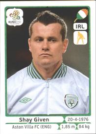 2012 Panini UEFA Euro 2012 Stickers #345 Shay Given Front
