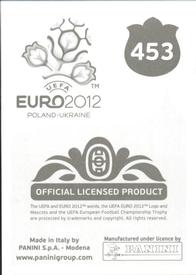 2012 Panini UEFA Euro 2012 Stickers #453 Kim Källström Back