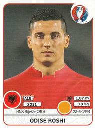 2016 Panini UEFA Euro Stickers #81 Odise Roshi Front
