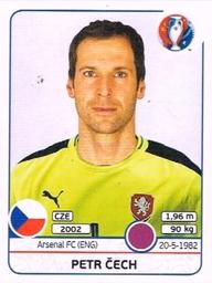 2016 Panini UEFA Euro Stickers #385 Petr Cech Front