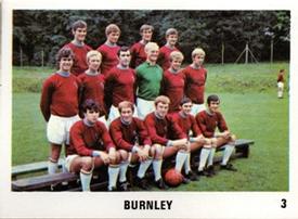 1970 The Sun Football Swap Cards #3 Team Photo Front