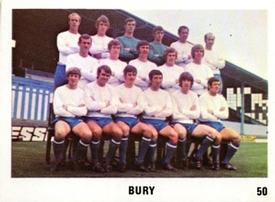 1970 The Sun Football Swap Cards #50 Team Photo Front
