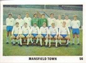 1970 The Sun Football Swap Cards #56 Team Photo Front