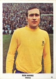 1970 The Sun Football Swap Cards #72 Ron Harris Front