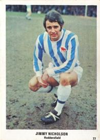 1970 The Sun Football Swap Cards #77 Jimmy Nicholson Front