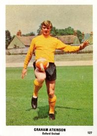 1970 The Sun Football Swap Cards #127 Ron Atkinson Front