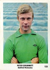1970 The Sun Football Swap Cards #131 Peter Grummitt Front