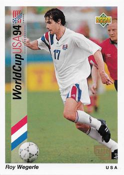 1993 Upper Deck Fuji World Cup Preview (English/Spanish) #F8 Roy Wegerle Front