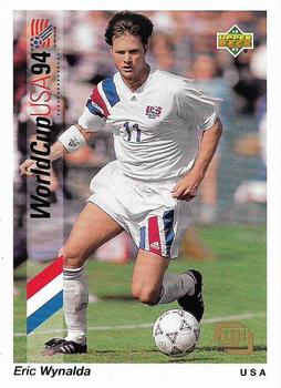1993 Upper Deck Fuji World Cup Preview (English/Spanish) #F11 Eric Wynalda Front