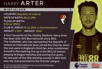 2018 Topps Platinum Premier League - Green #3 Harry Arter Back