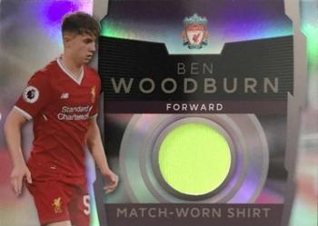 2018 Topps Platinum Premier League - Shirt Relics #NNO Ben Woodburn Front